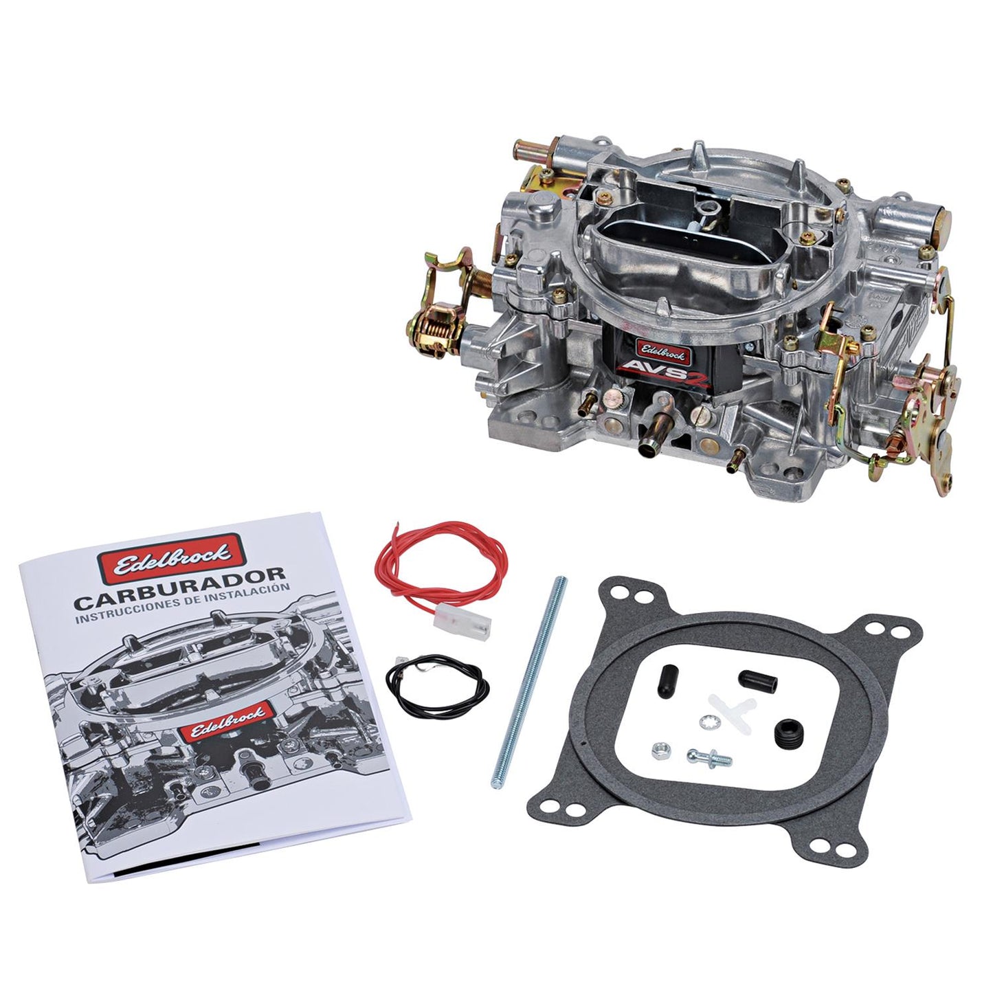 Edelbrock ED1912 AVS2 Thunder Series 800CFM Carburetor Manual Choke