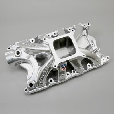 Edelbrock ED29241 Super Victor Manifold Ford 351W V8 Polished