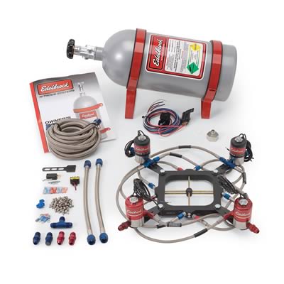 Edelbrock ED70065 Nitrous Oxide Kit 100-500 +HP Various