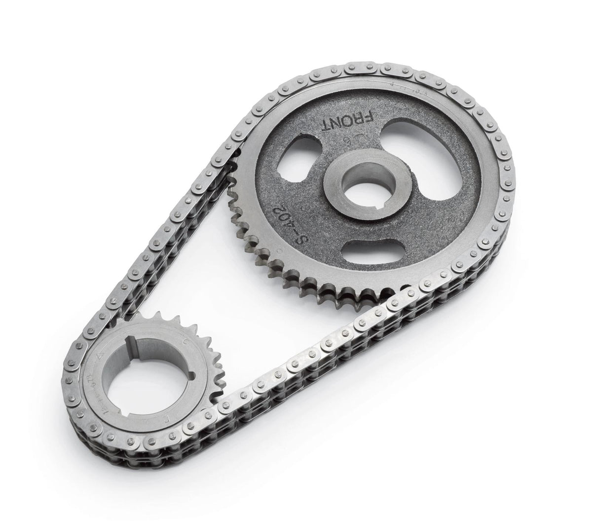 Edelbrock 7830 Performer-Link Adjustable True-Roller Timing Chain Set