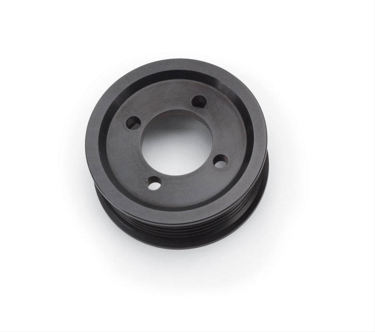 Edelbrock 15822 3.00" 6-Rib E-Force S/C Pulley in Black Finish for Stage 3 - Pro Tuner System