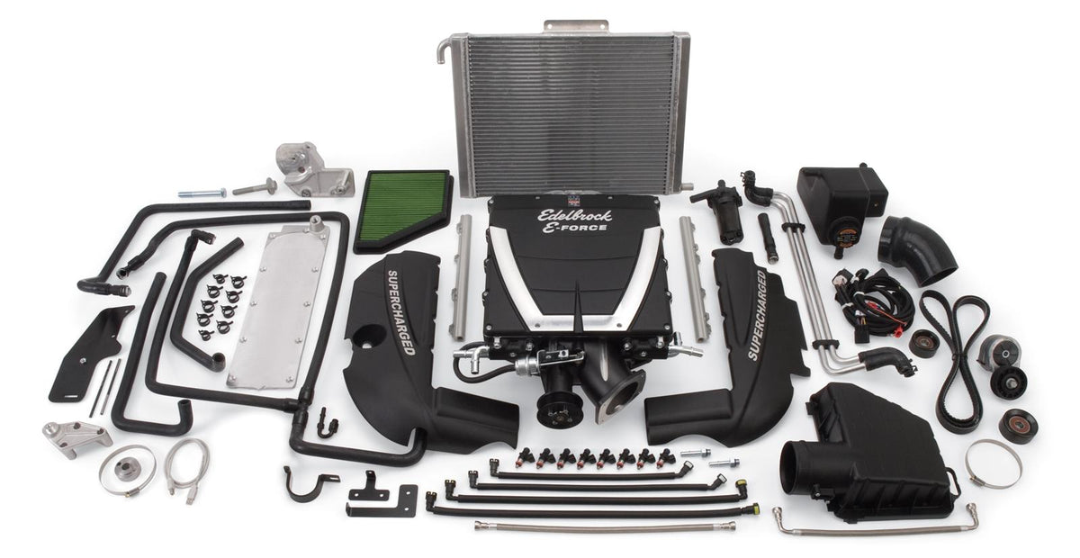 Edelbrock 15450 E-Force Universal Supercharger for LS1/LS2 w/ 1998-02 Camaro Offset