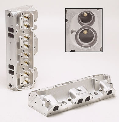 Edelbrock ED60509 Performer Semi Finished Cyl Hd Pontiac 389-455 V8