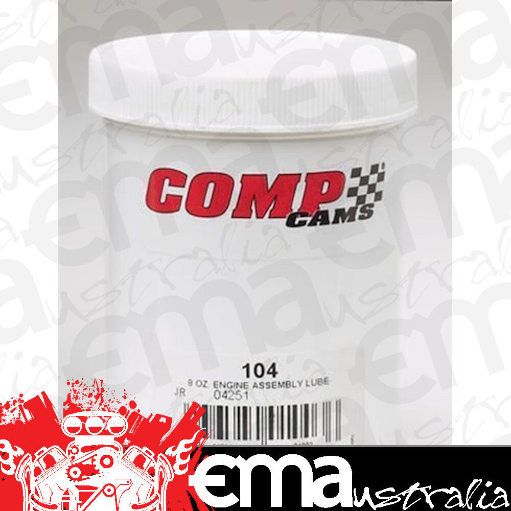 COMP Cams CO104 Engine Assembly Lube 8OZ Jar (236ml)