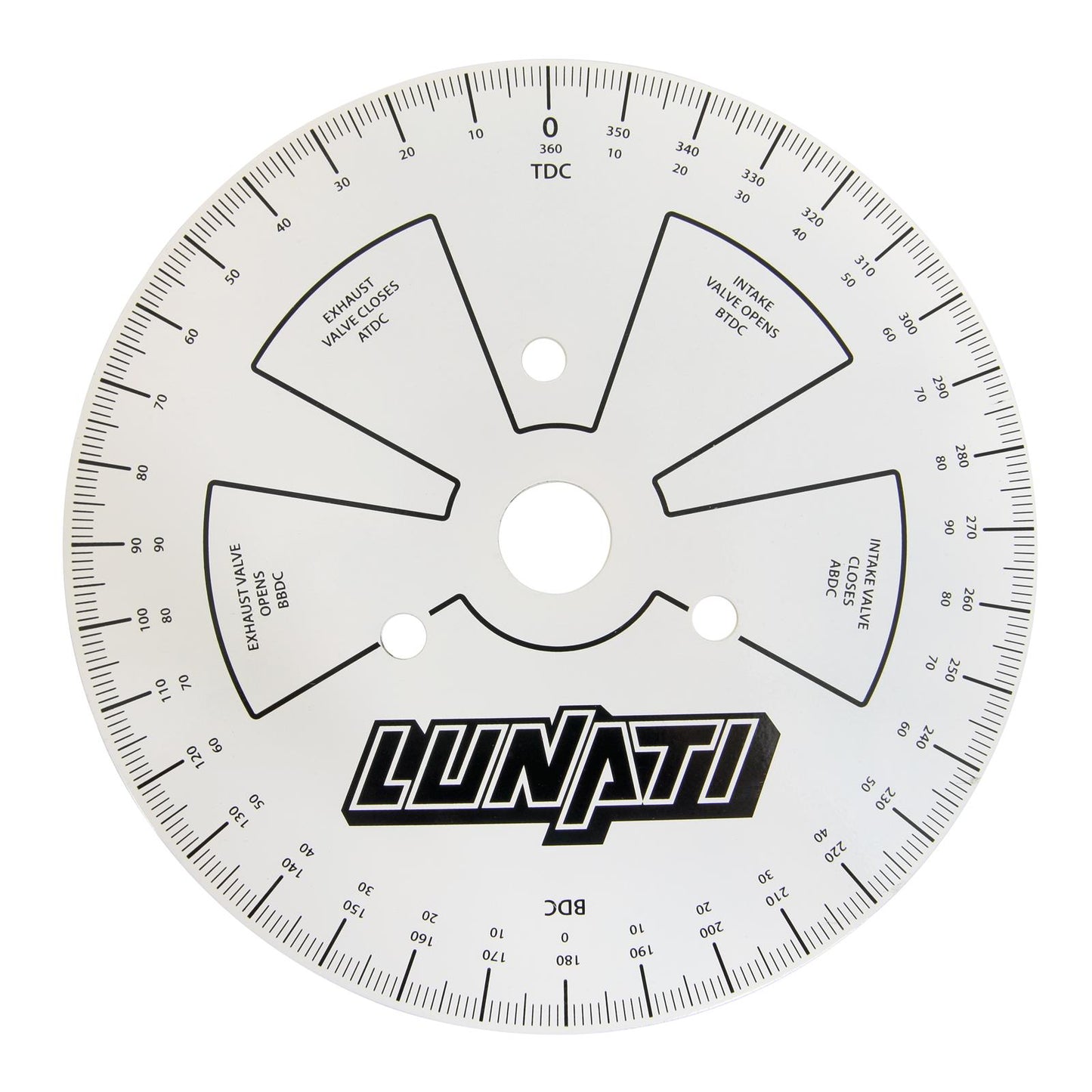 Lunati LT80000 Cam Degree Wheel 9" Wheel Only