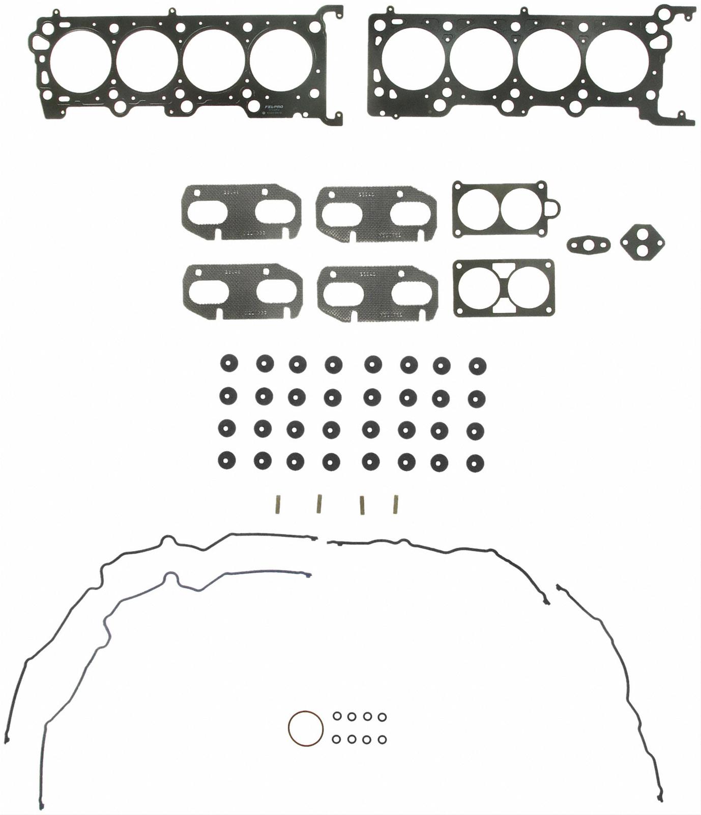 Fel-Pro Gaskets FEHS9790PT3 VRS Set Ford 4.6L Mod Dohc Use Head Bolt Kit Hbk35562X