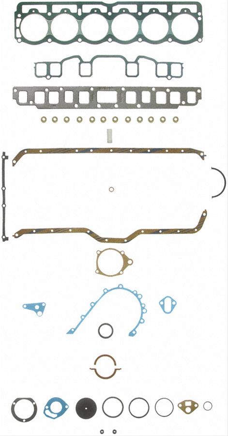 Fel-Pro Gaskets FEFS8778PT Full Set Amc 258 6Cyl 81-85 Valve Cover Gasket Not Incl