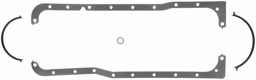 Fel-Pro Gaskets FE17996 Oil Pan Gasket Set Ford 351W W/ 4 Piece Oil Pan Gasket