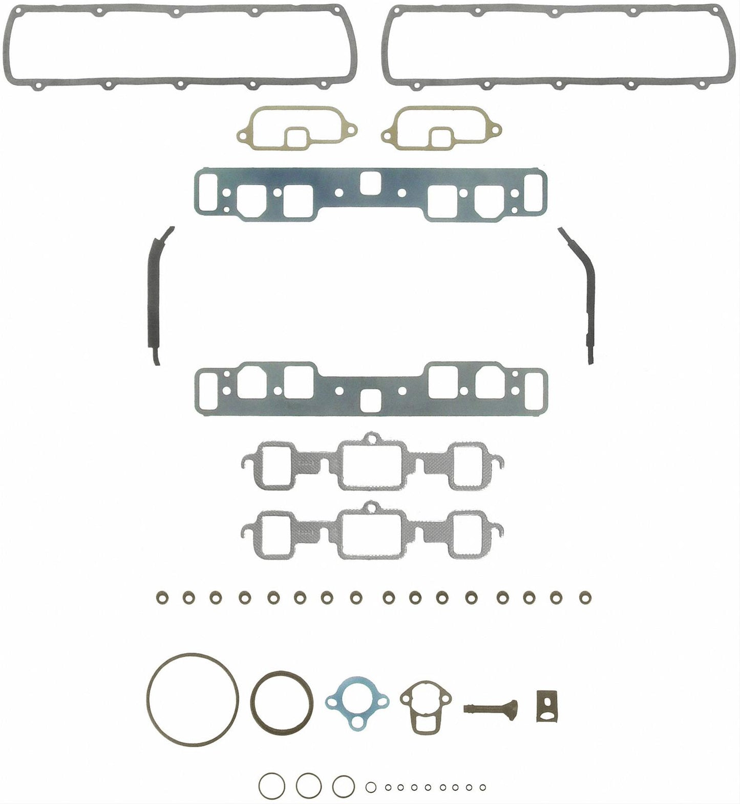 Fel-Pro Gaskets FEHSU87162 VRS 350 Olds Diesel No Head Gasketsk 1981-85 Internal Egr