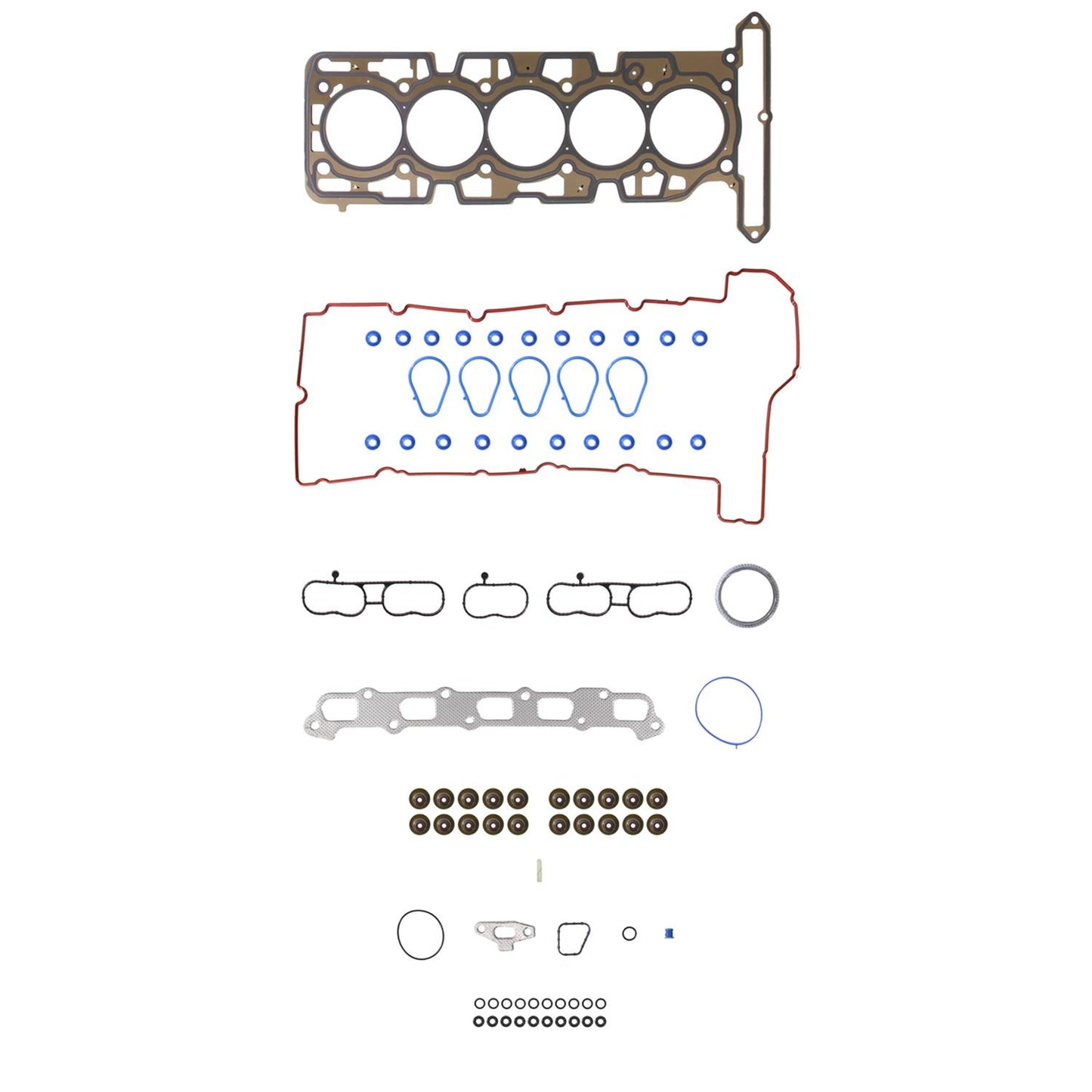 Fel-Pro Gaskets FEHS26390PT Head Set Hummer H3 3.7 5Cyl Use Hbk9900