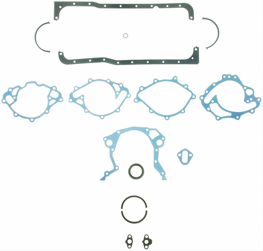 Fel-Pro Gaskets FE17160 Conversion Gasket Set Ford 302W 4 Pce Oil Pan Gasket