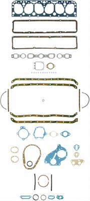 Fel-Pro Gaskets FEFS7619B3 Full Gasket Set Chev 235 Incl Fibre Faced Head Gasket