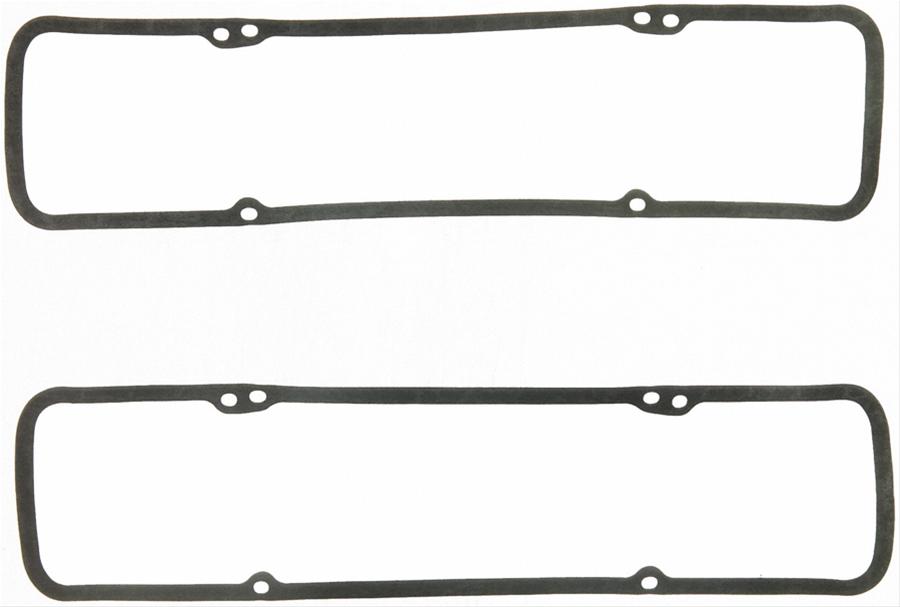 Fel-Pro Gaskets FEVS12869R Chev SB 262-400 Rubber Valve Cover Gasket Set Perimeter Bolt