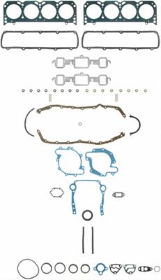 Fel-Pro Gaskets FEFS8653PT1 Full Set Olds 307 Type Y Eng No Inlet Manifold Gasket