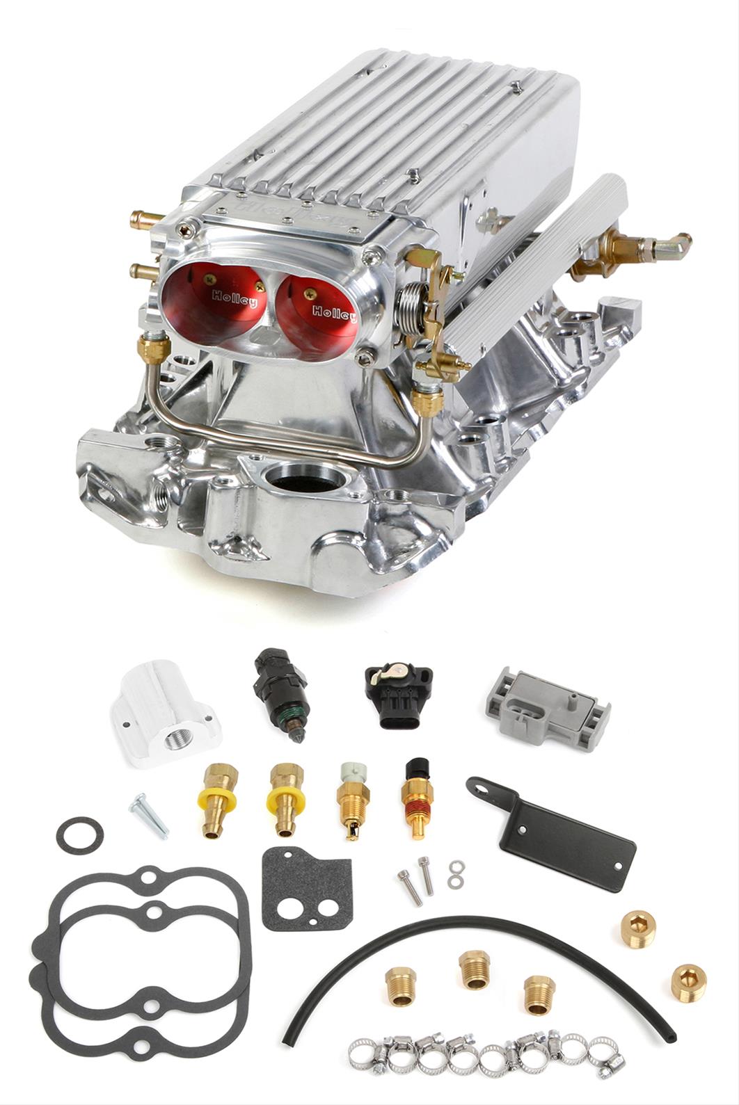 Holley HO550-708 Stealth Ram Mp Power Pack Kit SB Chev V8 , Early/Late Heads