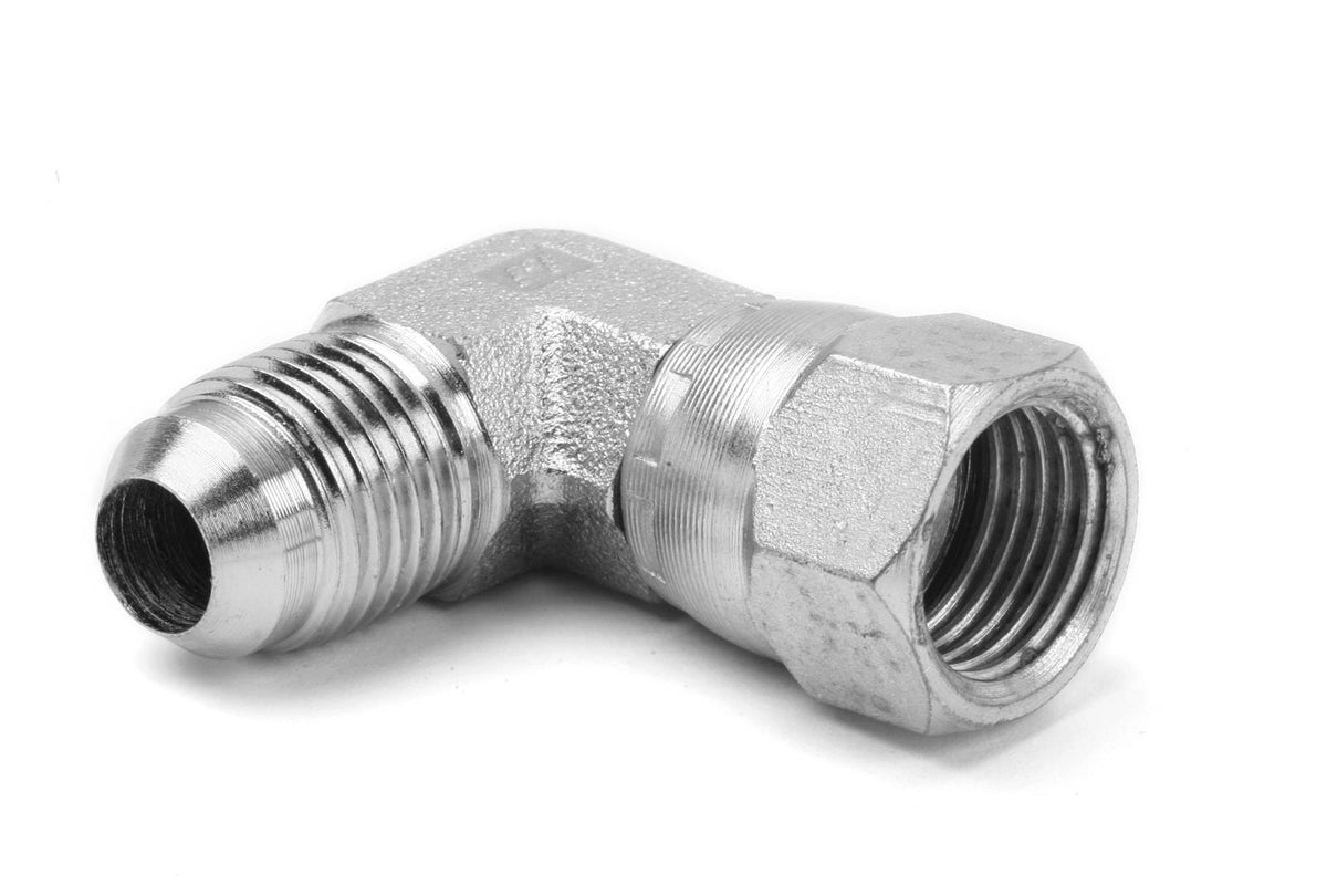 Holley HO9906-118 Fuel Fitting Swivel 90 Male to -6AN