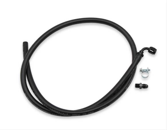 Holley HO26-552 GM LS Steam Tube Kit w/ Black Push On Hose