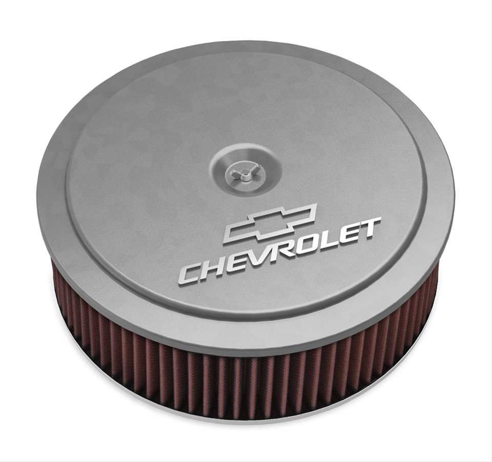 Holley HO120-219 14" X 4" Air Cleaner Kit Incl Natural Finish