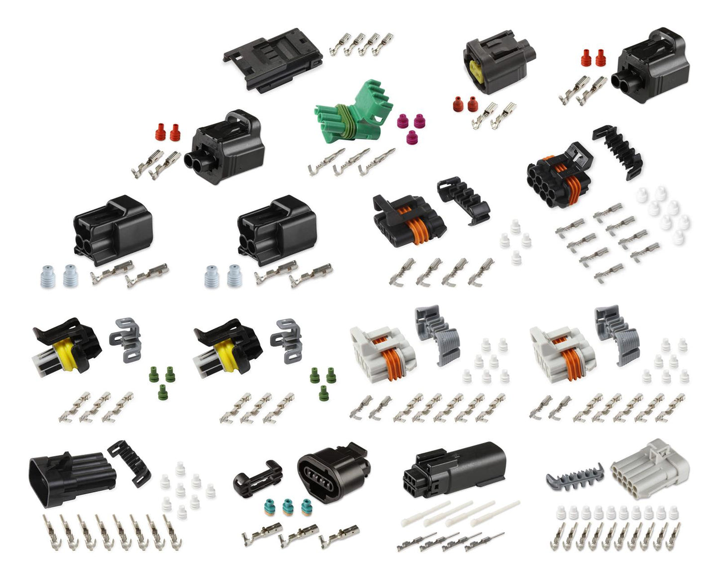 Holley HO570-101 Connector Kit Ford Modular 2V & 4V Main Harness
