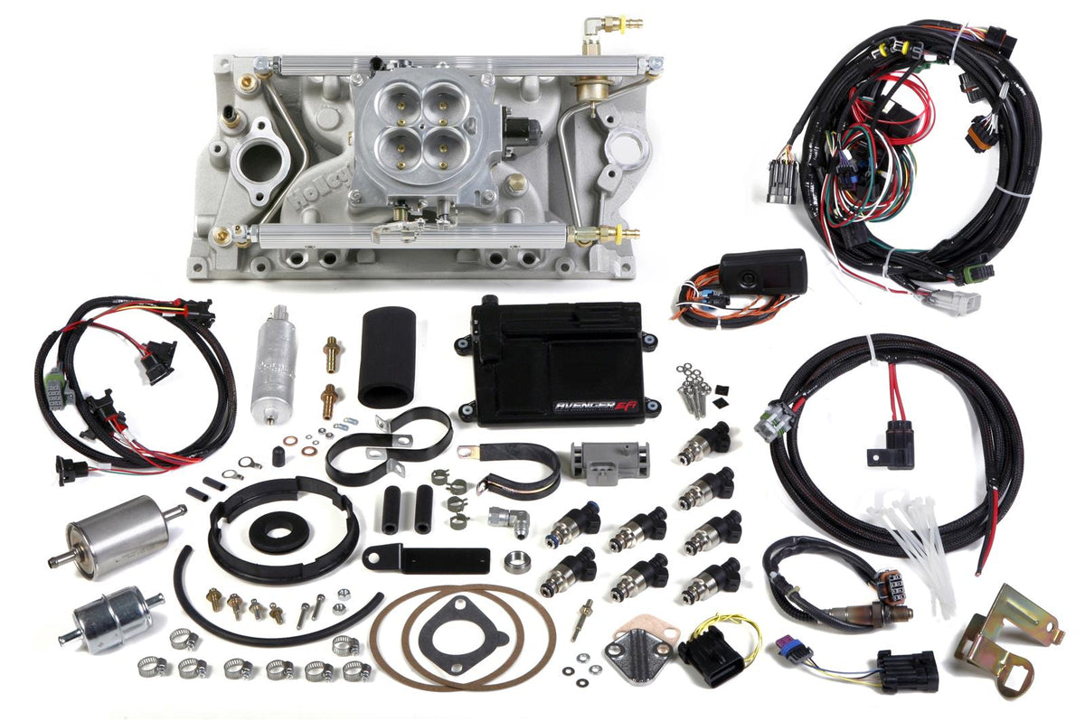 Holley HO550-816 Avenger EFI 4BBL MPFI System SB Chev V8 , Vortec Heads