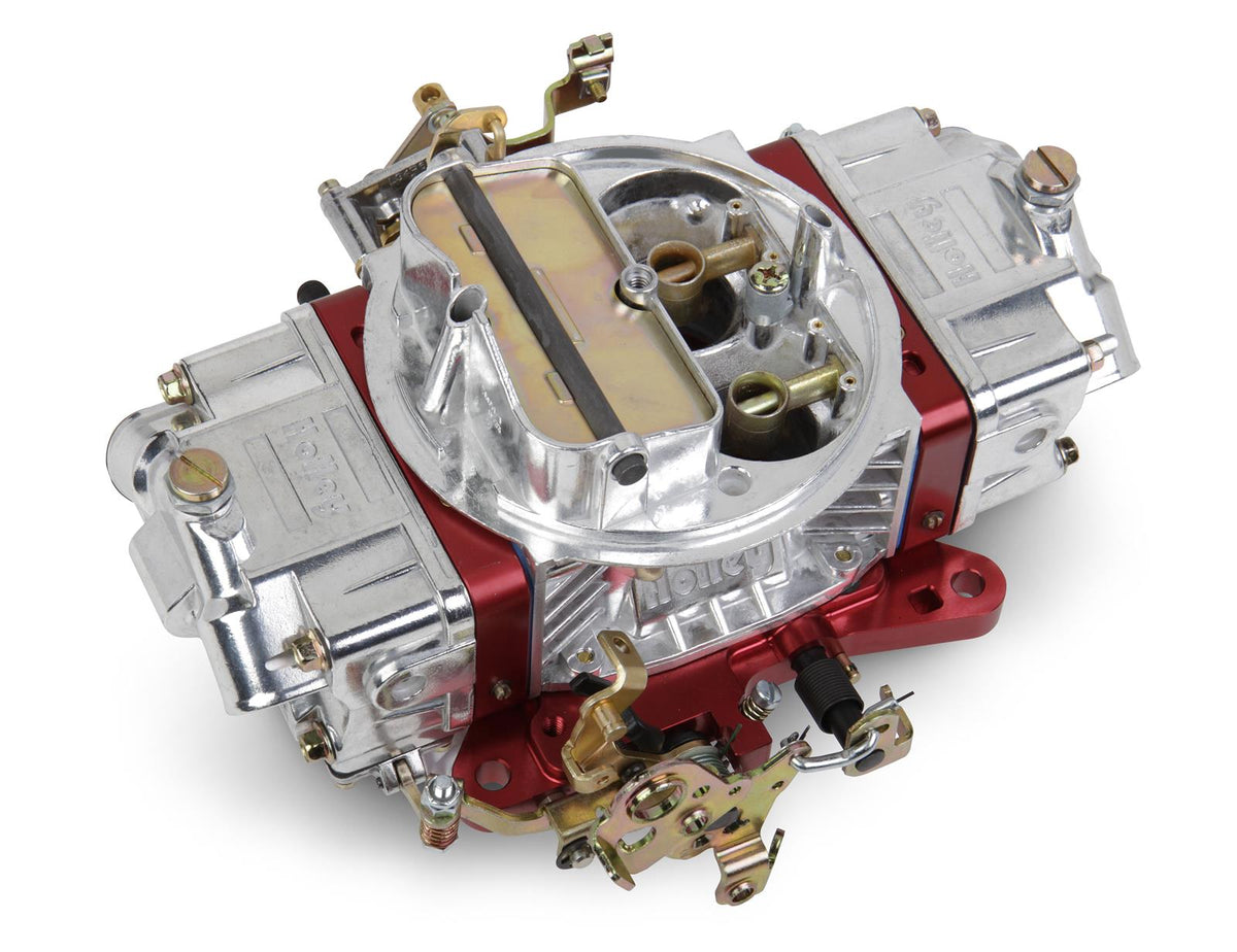Holley HO0-76651RD 650 CFM Ultra Dp Carburettor Mech Sec Shiny w/ Red Billet