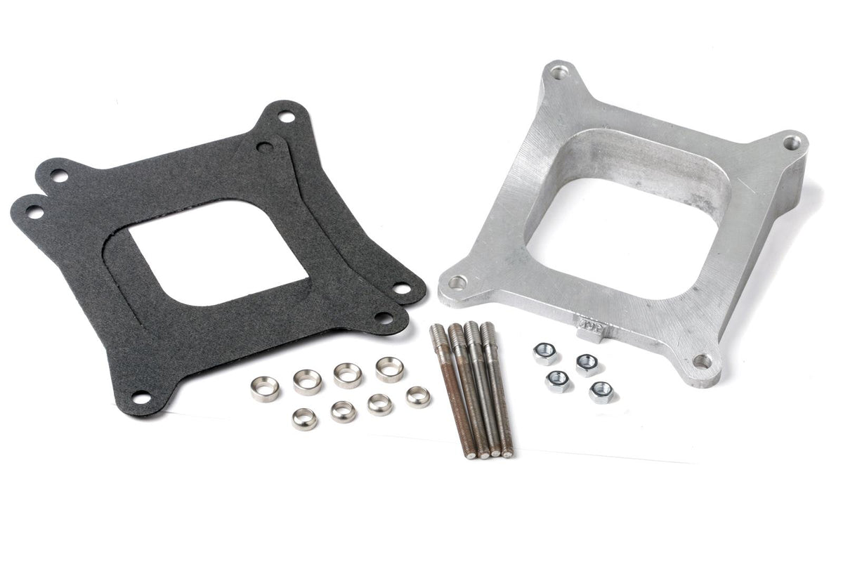Holley HO717-2 Alum Manifold Wedge 12 Spacer suits Square Bore Flange
