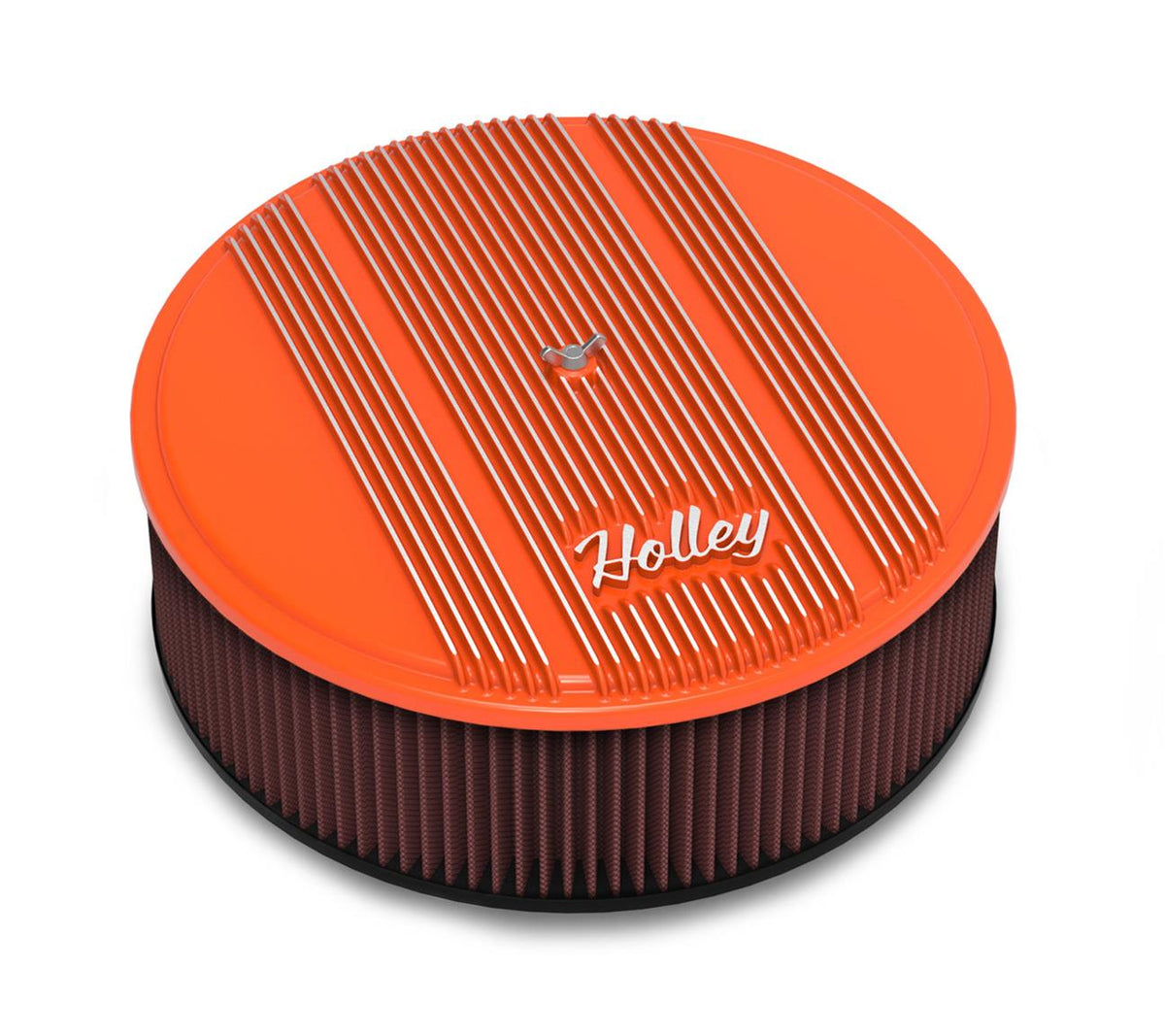Holley HO120-129 Holley Air Cleaner Finned 14 X 3