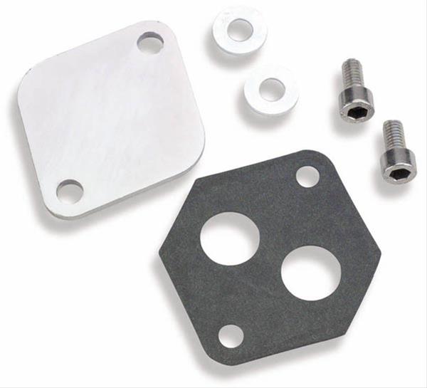Holley HO112-560 Iac Block Off Plate Ford Throttle Bodies