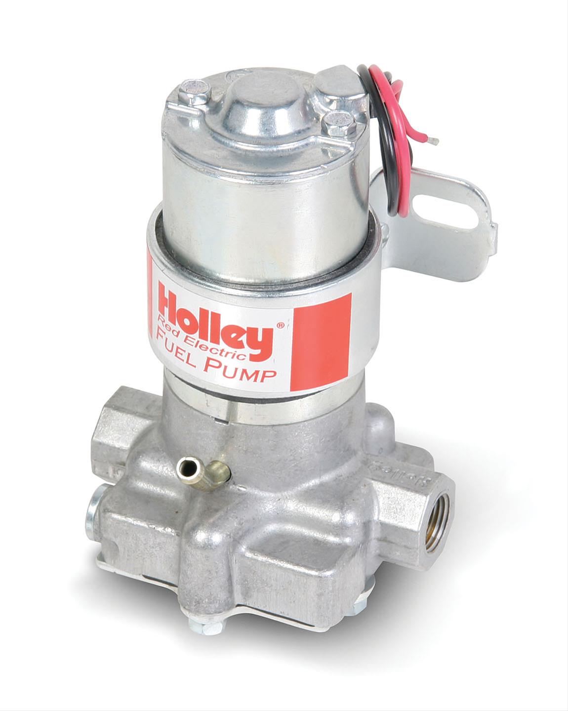 Holley HO712-801-1 Red Elec Fuel Pump 97 GPH Marine Carb Applcations