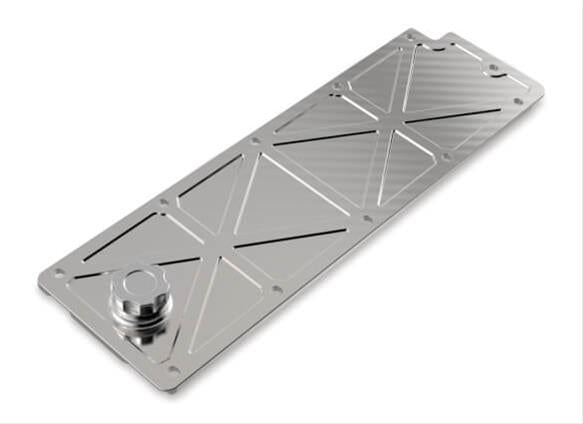 Holley HO241-360 LS3 Valley Cover Trussed w/ Oil Fill