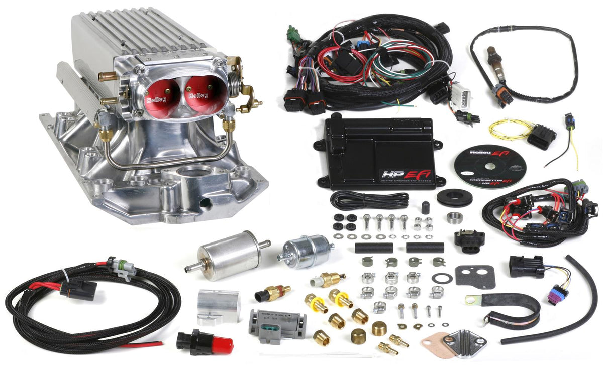 Holley HO550-828 Stealth Ram EFI System SB Chev V8 , Vortec Heads