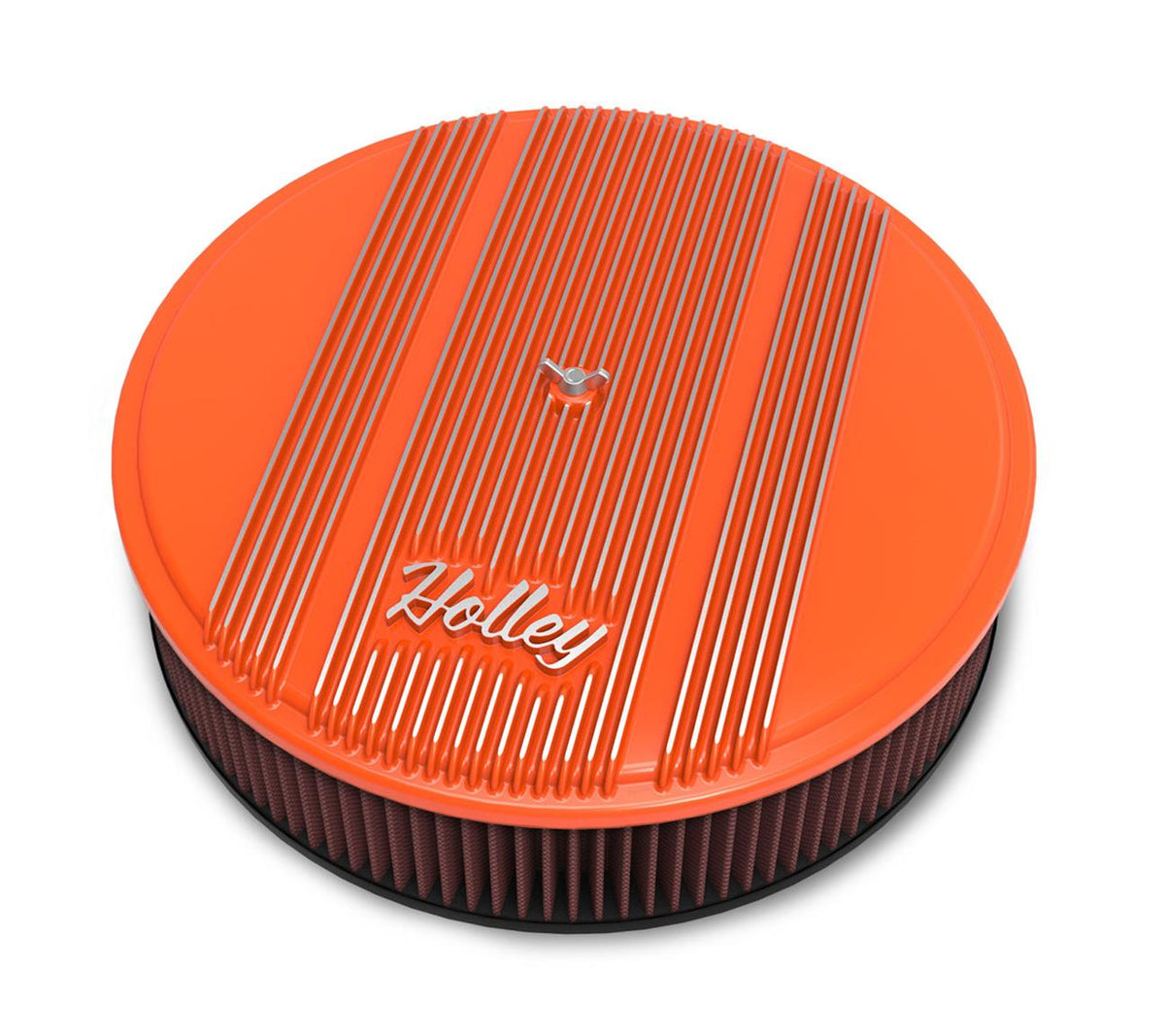 Holley HO120-127 Holley Air Cleaner Finned 14 X 3