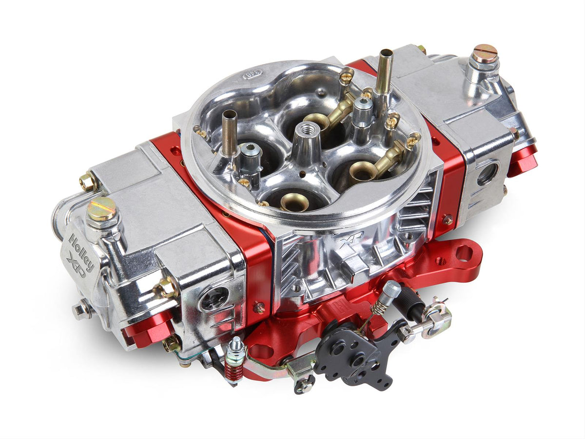 Holley HO0-80804RDX 850 CFM Ultra Xp Carburettor Mech Sec Shiny w/ Red Billet