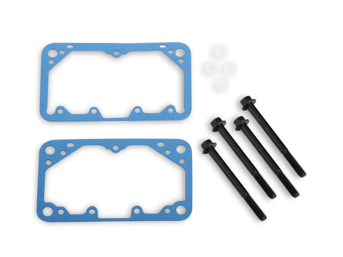 Holley HO26-124BK Fuel Bowl Screw/Gasket Set Some Carbs W/ Black Hardware
