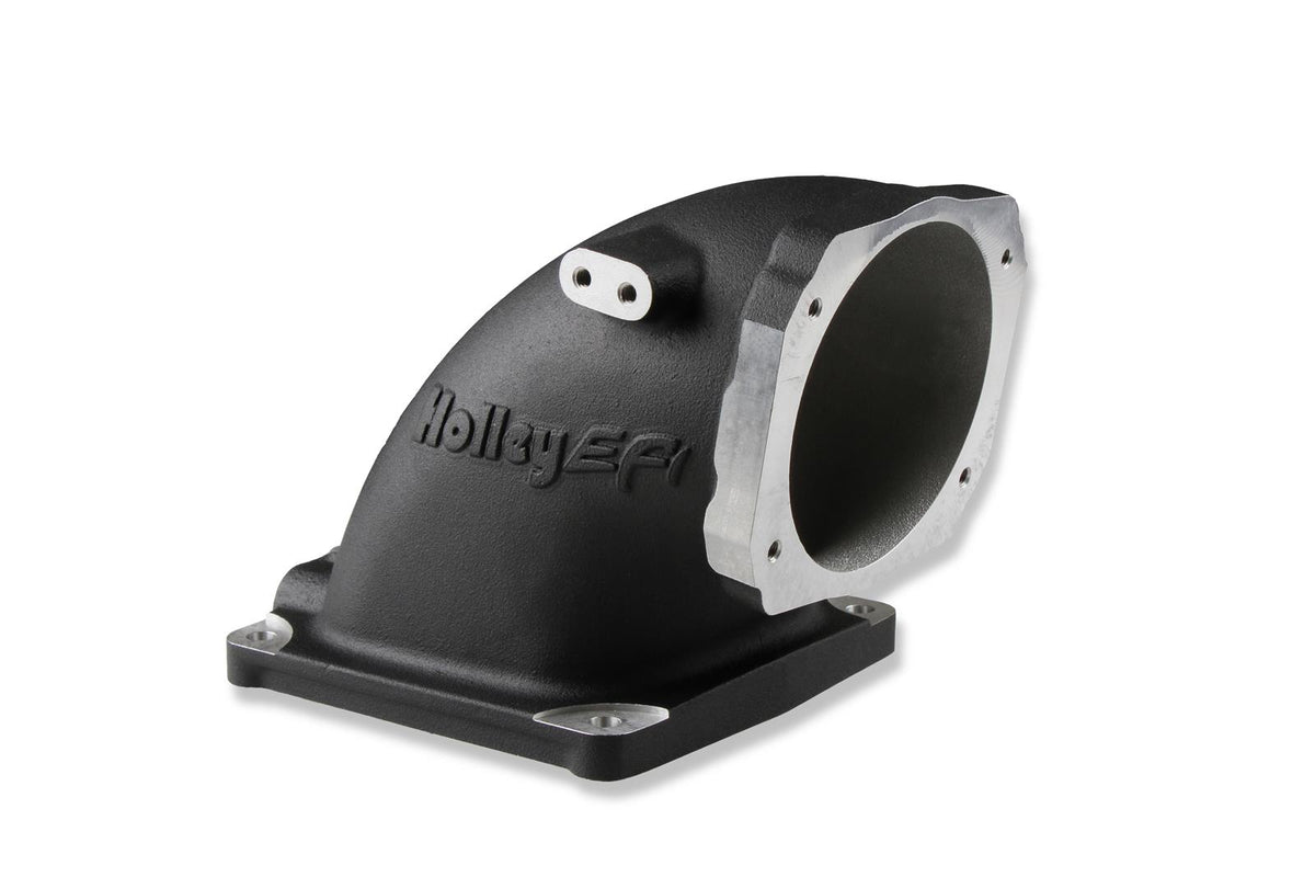 Holley HO300-248BK Intake Elbow GM LS 4500 Flange Black
