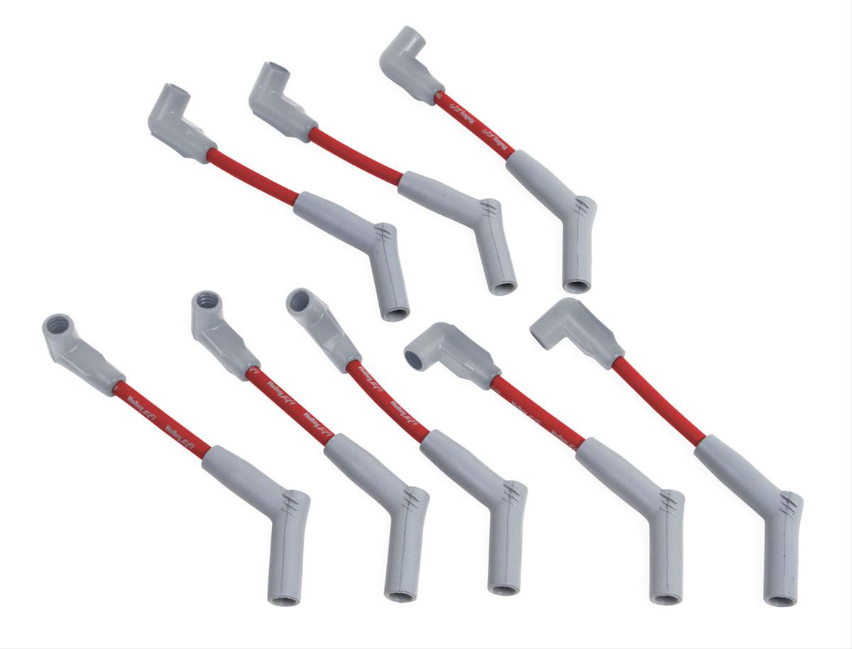 Holley HO561-105 6.2L Ls 45 Spark Plug Wire Red w/ Holley Logo