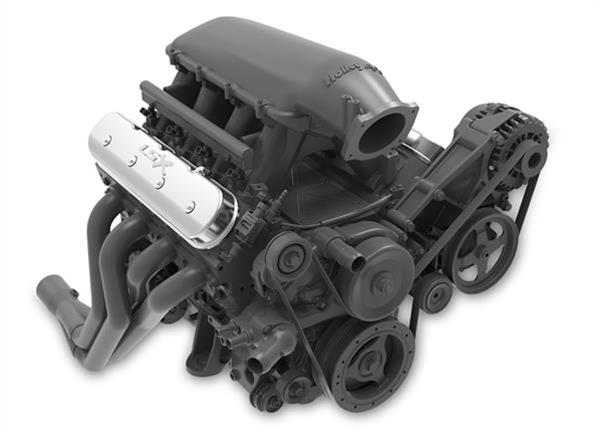 Holley HO241-406 Tall Ls LSX Valve Covers Polished Finish
