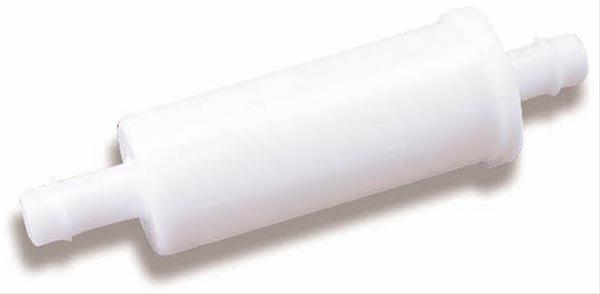 Holley HO562-3 Plastic Fuel Filter 3/8" Ends suits All Holley Fuel-Inj Syst