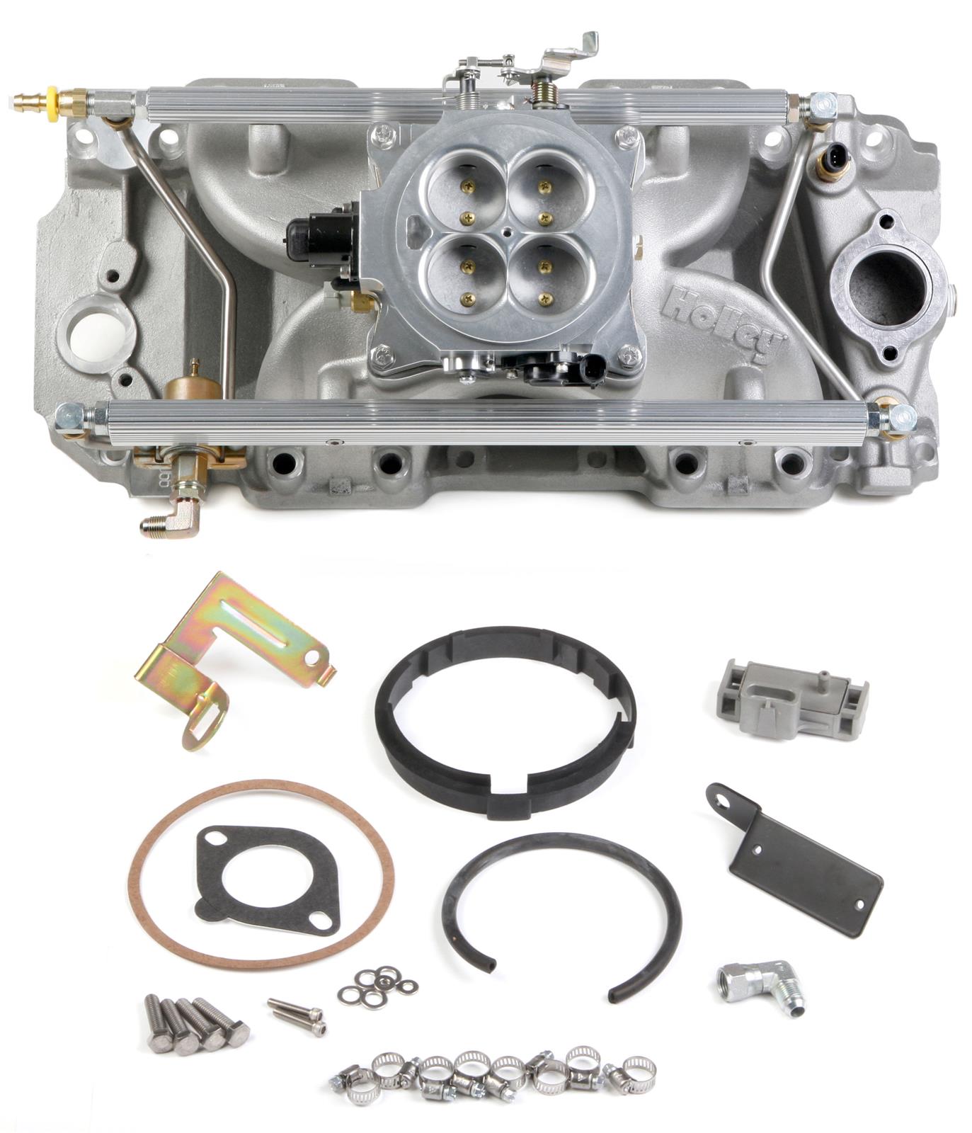 Holley HO550-702 Multi Port Power Pack Kit BB Chev V8 Rec Port Heads