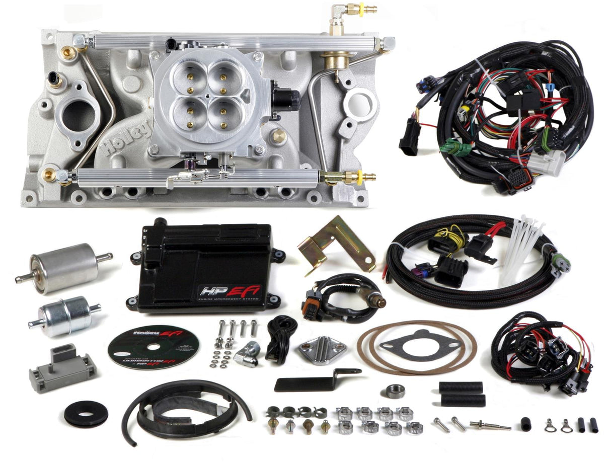 Holley HO550-815 HP EFI 4BBL Mp Inj System SB Chev V8 , Vortec Heads