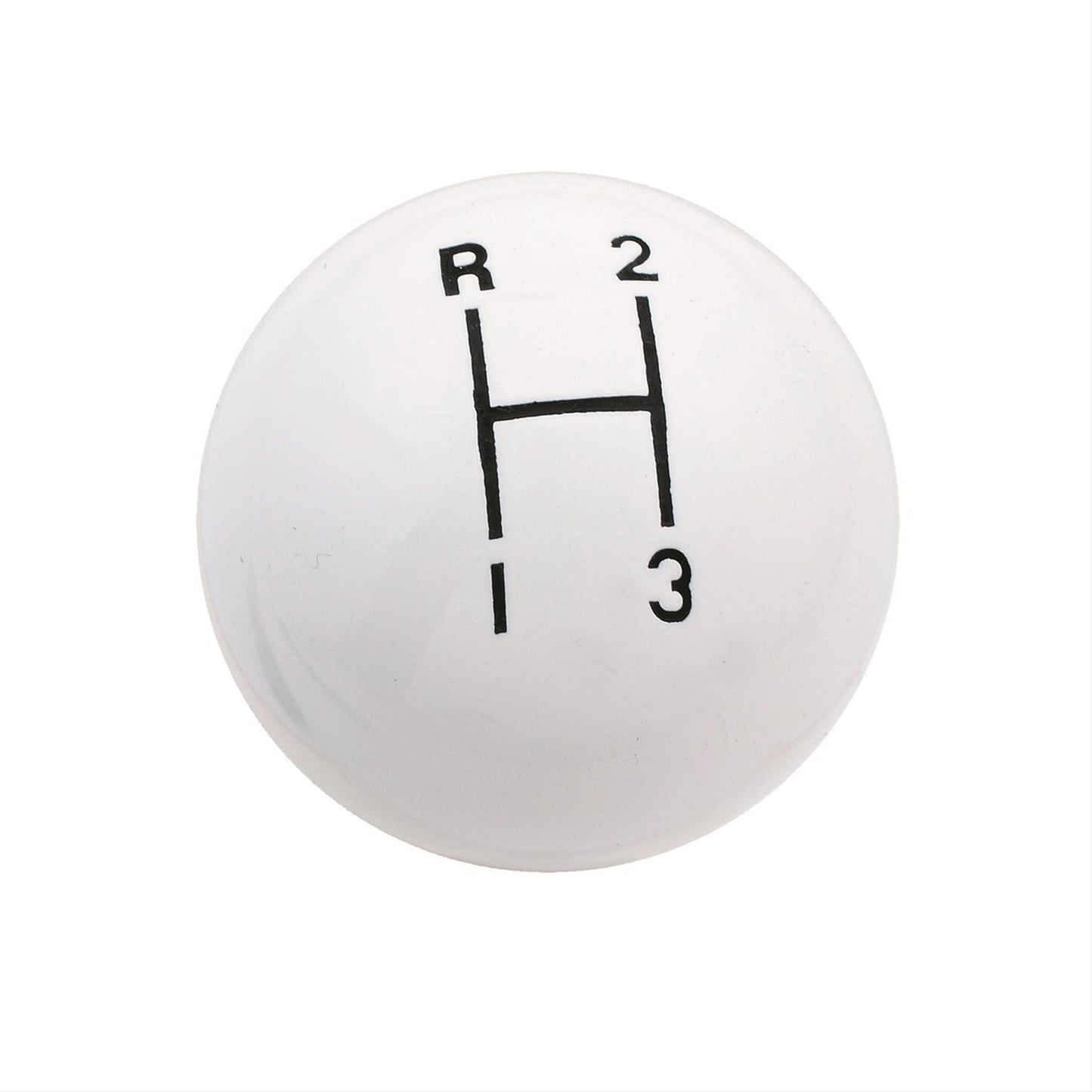 Mr Gasket MG9617 Knob 3 Speed Cl Wht 3/5-16 Unc