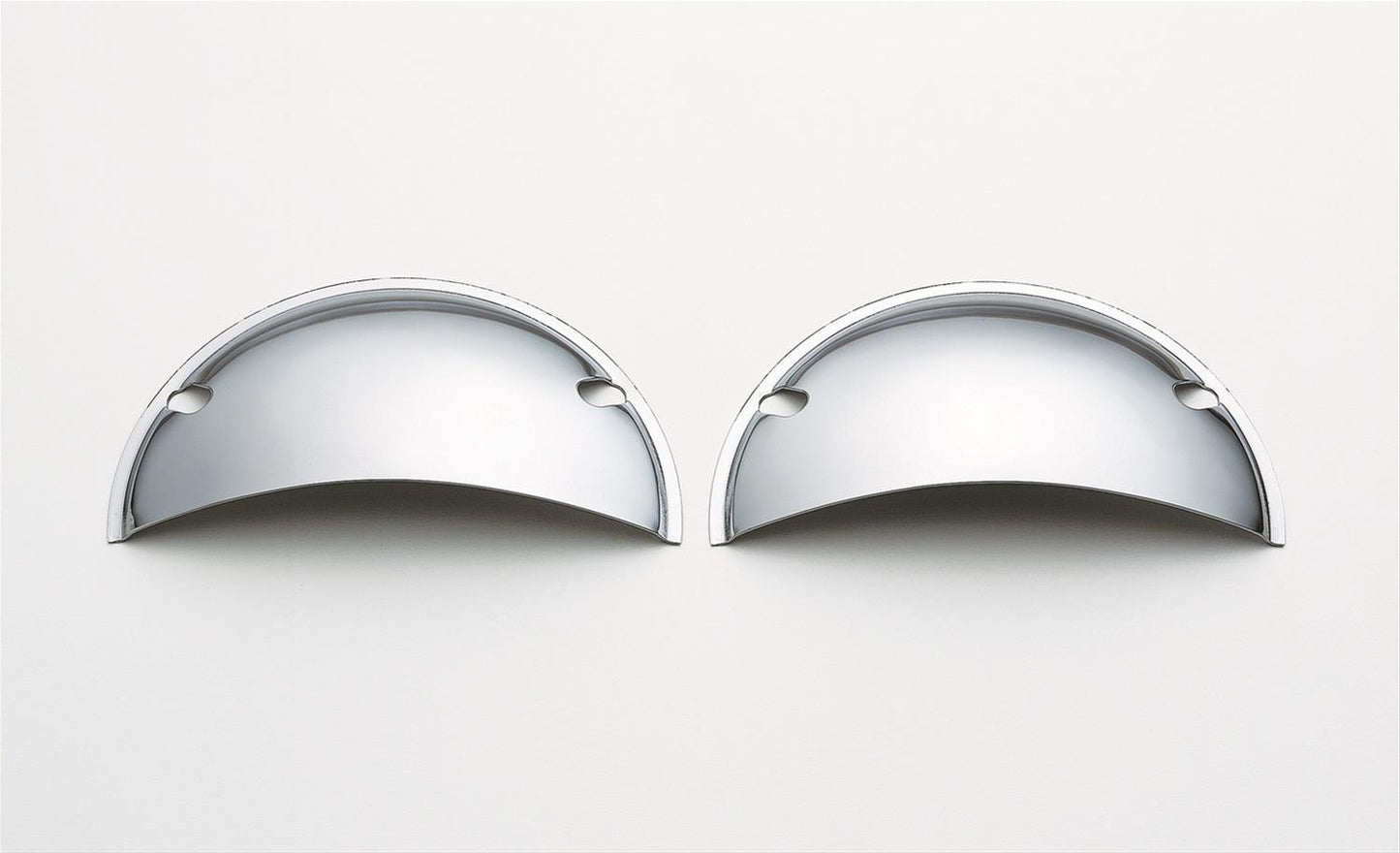 Mr Gasket MG9650 Chr.Headlite 1/2 Shield-Pr Sm