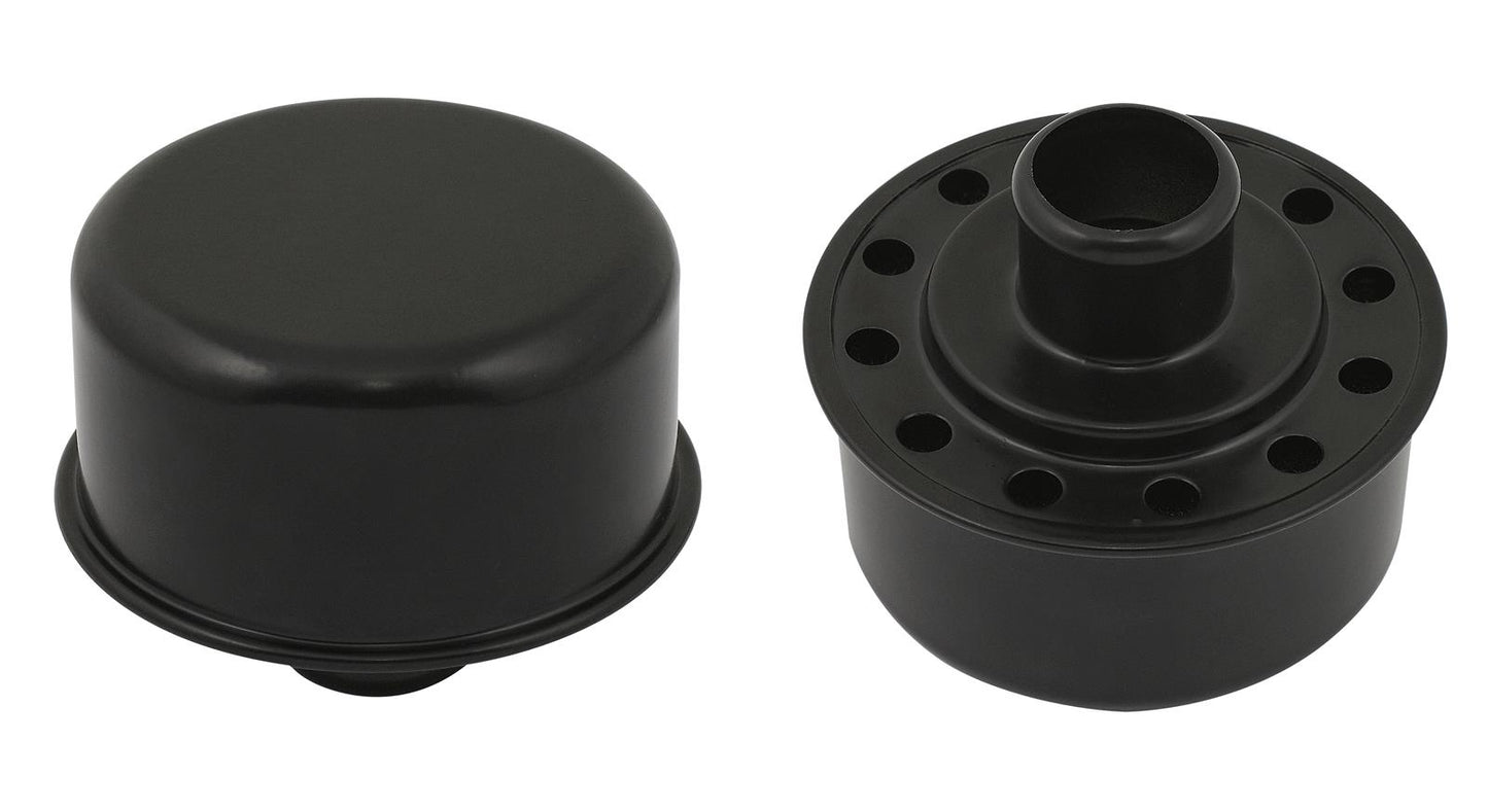 Mr Gasket MG9810BP Breather Push On Flat Blk