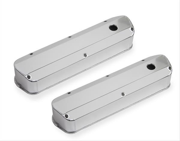 Mr Gasket MG6843G Fabricated Alum Valve Covers Nat Ford Sb289-351W Thick Rail