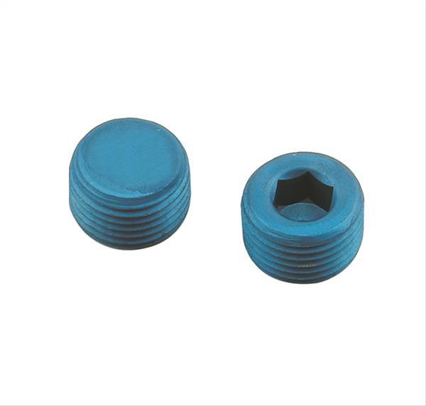 Mr Gasket MG6353 Plugs Pipe 1/2"Aluminum 2 Pc