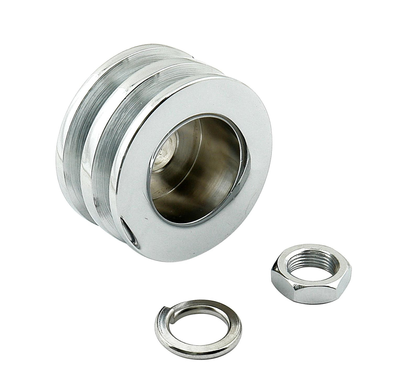 Mr Gasket MG6809 Chrome Alt Fan And Pulley