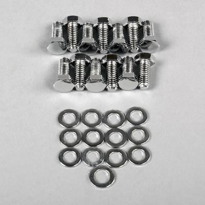 Mr Gasket MG5012 Chrome Trans Pan Blts Hh