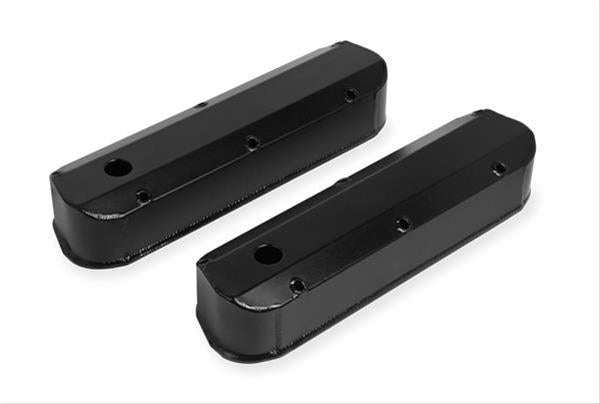 Mr Gasket MG6844BG Fabricated Alum Valve Covers Blk Ford Sb289-351W Thick Rail