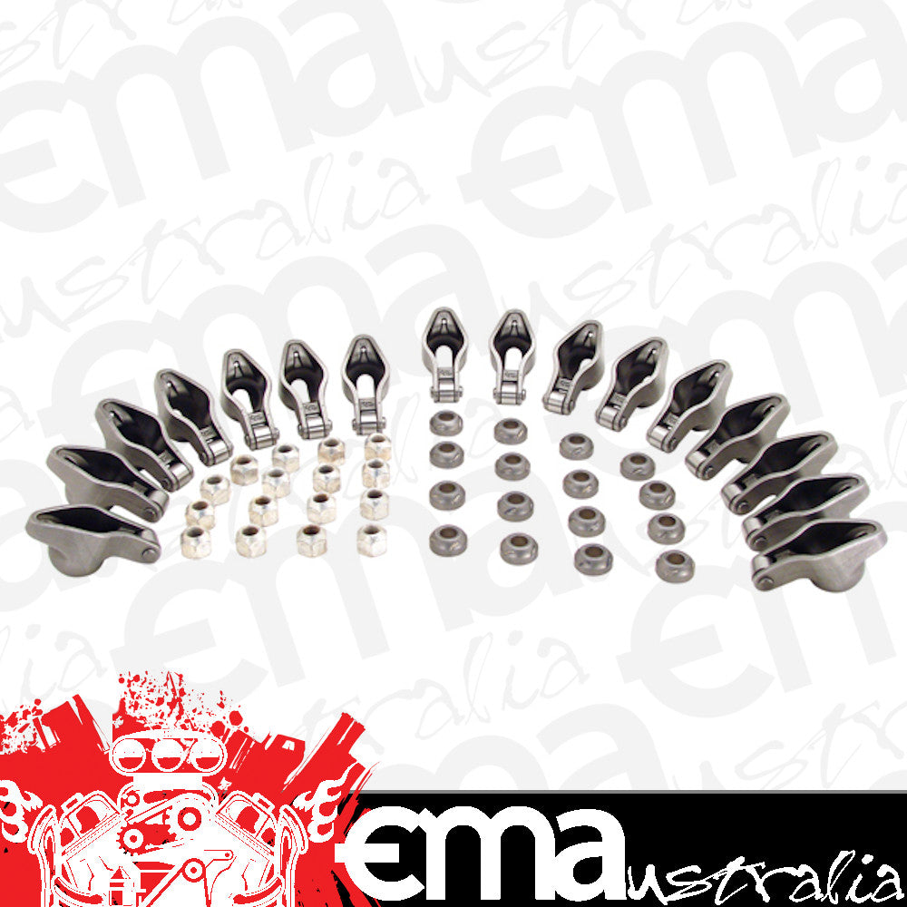COMP Cams 1418-16 Magnum Roller 1.6 Ratio Rocker Arm Set for '88+ Chevrolet SBC w/ 3/8" Stud