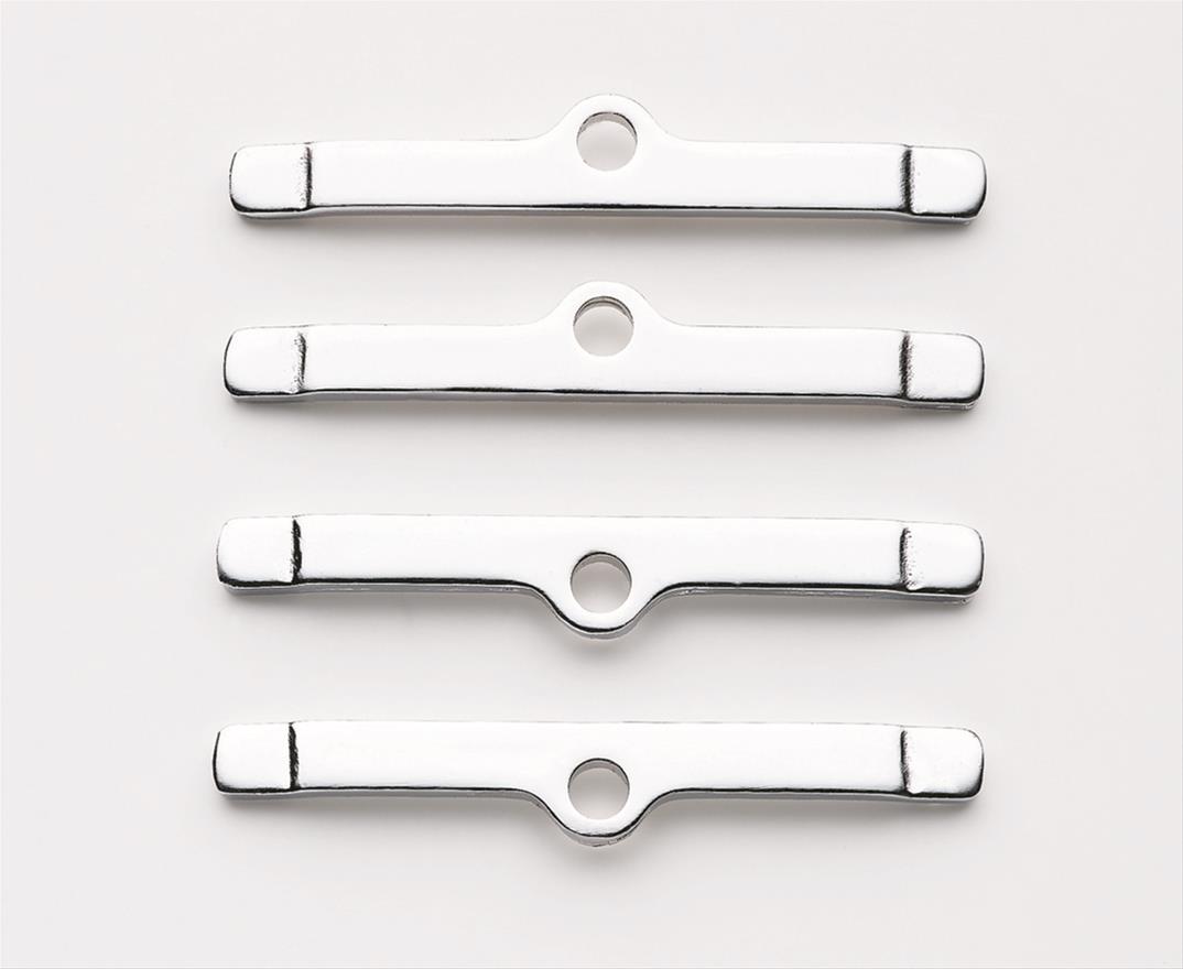 Mr Gasket MG9817 Chrome Valve Cvr Clamps Lrg